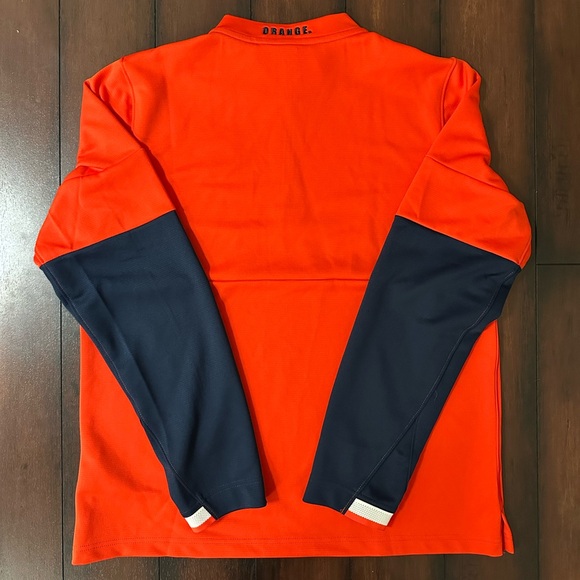 RARE NWT Nike Syracuse Orange Men’s Quarter Zip Pullover Size M - Picture 4 of 5